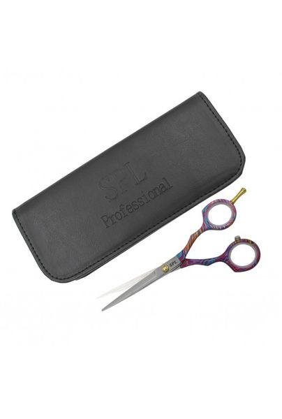 Ножницы для стрижки волос профессиональные прямые из медицинской стали 5.5 размер SPL 90041-55 фото
