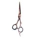 Прямі перукарські ножиці для стрижки волосся 6 розмір Sway Art Chocolate 110 31060 фото 2