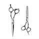 Набір ножиць для правші для стрижки волосся прямі та філірувальні SPL 90052-1 Samurai 6.0 розмір фото 1