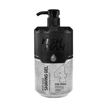 Гель для гоління Nishman Shaving Gel No.4 Fresh Active 1000 мл фото