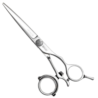 Парикмахерские прямые ножницы для стрижки волос профессиональные Sway Infinite 6 размер 110 10760 фото