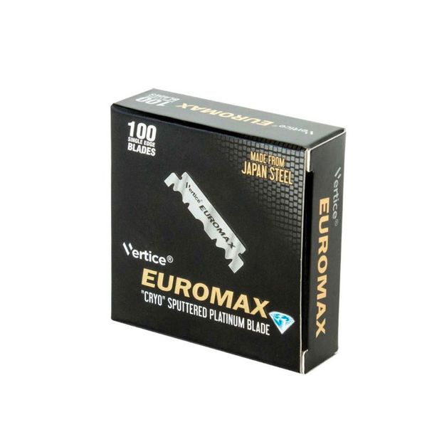 Леза половинки Euromax 100 Singel Edge Razor Blades 100 шт фото
