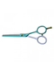 Набір ножиць для правші для стрижки волосся прямі та філірувальні  блакитно-білі 5,5 розмір SPL 90047-1 фото 3