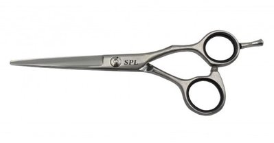 Прямые ножницы парикмахерские для стрижки волос полуэргономические SPL 6 размер 96804-60 фото