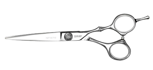 Перукарські прямі ножиці для стрижки волосся професійні Sway Infinite 5.5 розмір 110 10855 фото