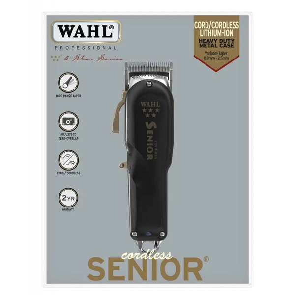 Набір машинок для стрижки "Wahl Combo" (Wahl Senior Cordless 5 star + Detailer Wide Cordless li + Wahl Mobile Shaver). фото