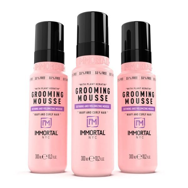 Піна для догляду за волоссям "Immortal NYC Grooming Mousse" 300ml NYC-126 фото
