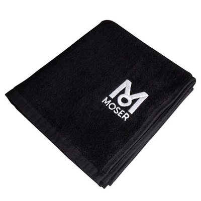MOSER Рушник з логотипом чорний MOSER (шт.) (0092-6430) фото