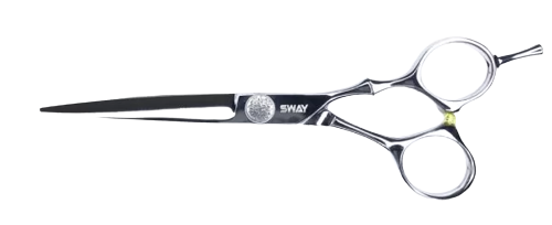 Перукарські прямі ножиці для стрижки волосся професійні Sway Infinite 6 розмір 110 10860 фото