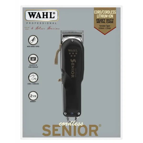 Набор машинок для стрижки "Wahl Combo" (Wahl Senior Cordless 5 star + Detailer Wide Cordless li). фото