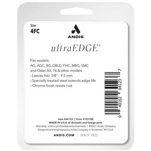 Ножовий блок Andis Ultra Edge 9,5 мм. # 4FC - AN u 72615 фото